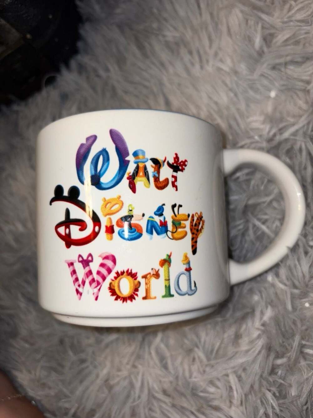 Walt Disney World Character Alphabet 14oz Stoneware Coffee Mug